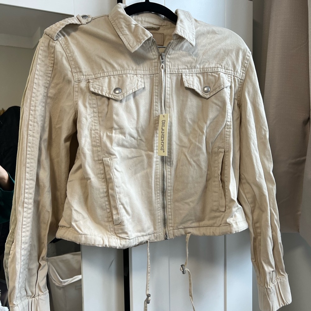 blank nyc cargo jacket new with tags